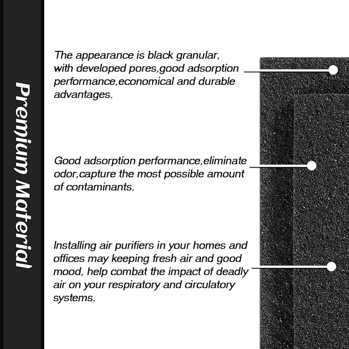 Pre-Cut Activated Carbon Pre-Filters, Compatible - Image 5