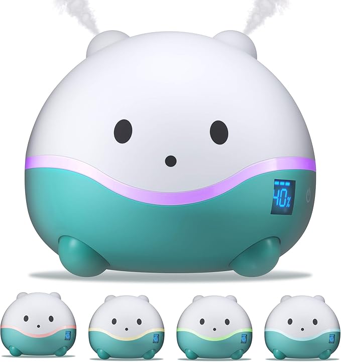 LittleHippo WISPI 3-in-1 Humidifier, Diffuser & Night Light by LittleHippo