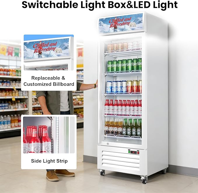 Commercial Beverage Refrigerator - Image 3