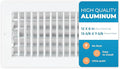 Aluminum 12 x 6 In Heater Vent Deflector Wall AC Grille – Premium Register Vent by Air360
