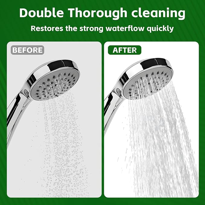 Shower Head Cleaner Tool Set, Picks Fitting Nozzle Unclogger - Image 3