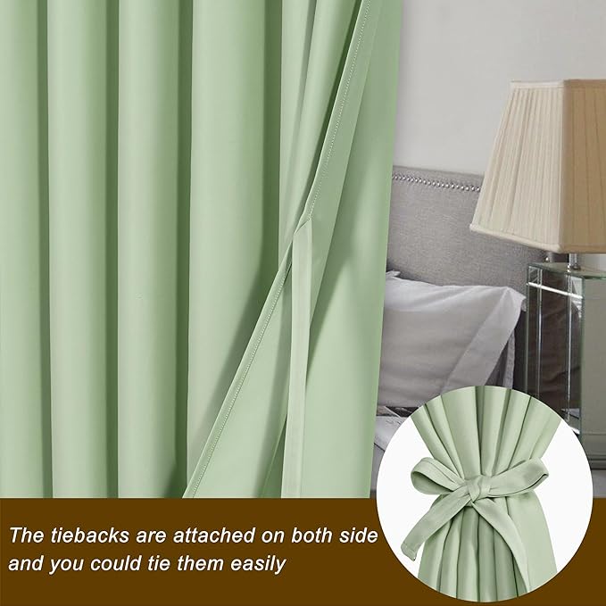 Hiasan Sliding Glass Door Blackout Curtains - Image 3
