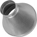 Vent Systems 10" Inch to 4" Inch Duct Reducer – Galvanized Steel HVAC Pipe by VentSystems