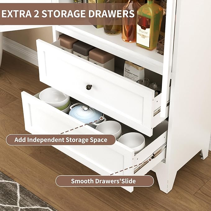 Kitchen Pantry Storage Cabinets - Image 5