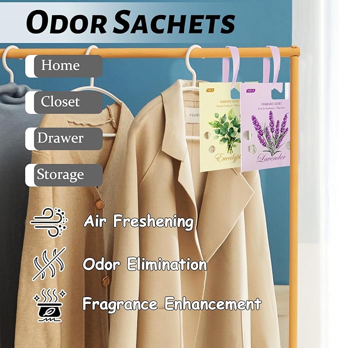13Packs Lavender Eucalyptus Scented Sachet Bags, Fragrance Sachet Bags - Image 6