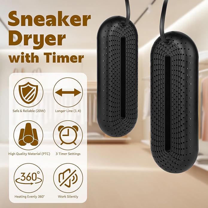 Scienbeauty Electric Shoe Dryers, Portable Boots Dryer Machine - Image 2