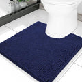 Smiry Luxury Chenille Toilet Rugs U-Shaped 20x20, Soft Absorbent Non-Slip by Smiry