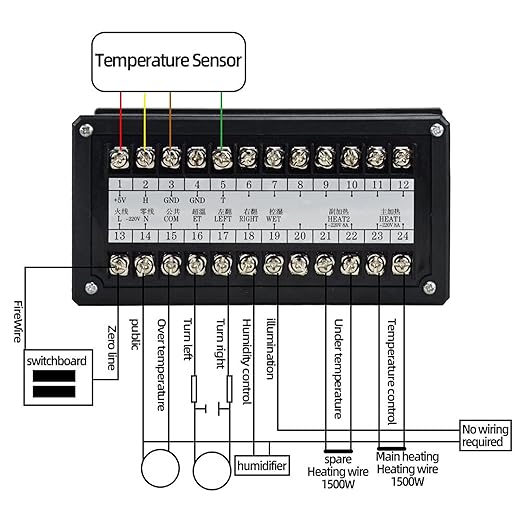 Xm-18S Egg Poultry Incubator System, 110V Automatic Egg Incubator Controller - Image 8