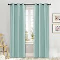 NICETOWN Curtain Blackout Drape Panel, Single Panel, 42 x 84 inch, Aqua Blue by NICETOWN