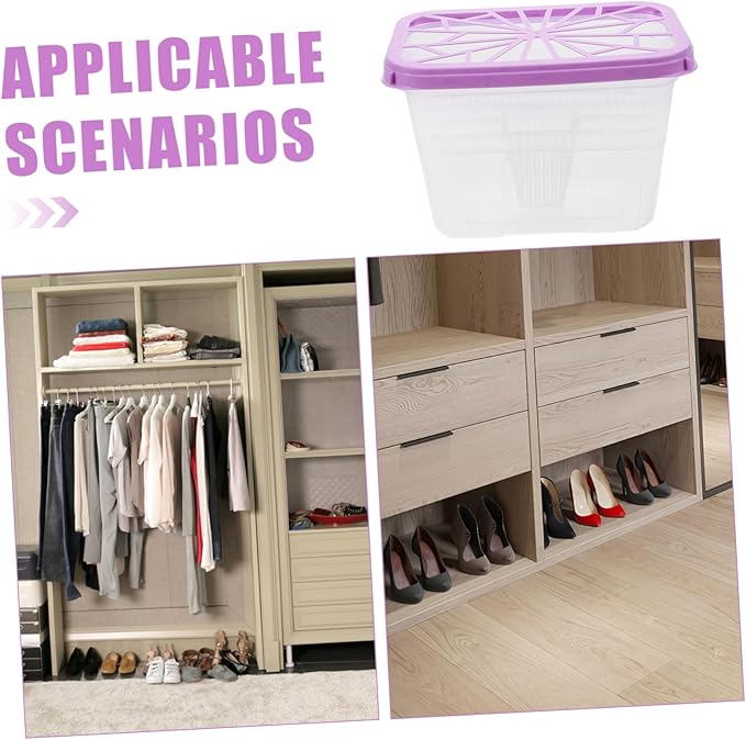 PRETYZOOM 4pcs Moisture Absorber Box Reusable Storage Case - Image 7