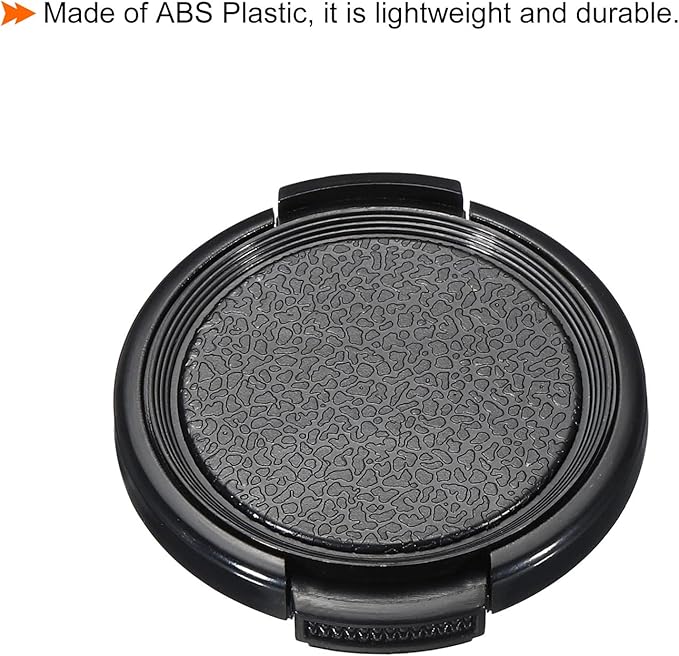 PATIKIL Camera Lens Cap, 2 Pack Sides Pinch Front Lens Cover - Image 5