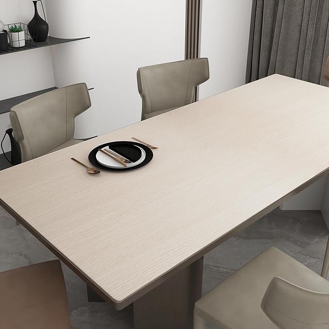 Cream Wood Grain Contact Paper Peel and Stick Wood Wallpaper Waterproof - Image 2