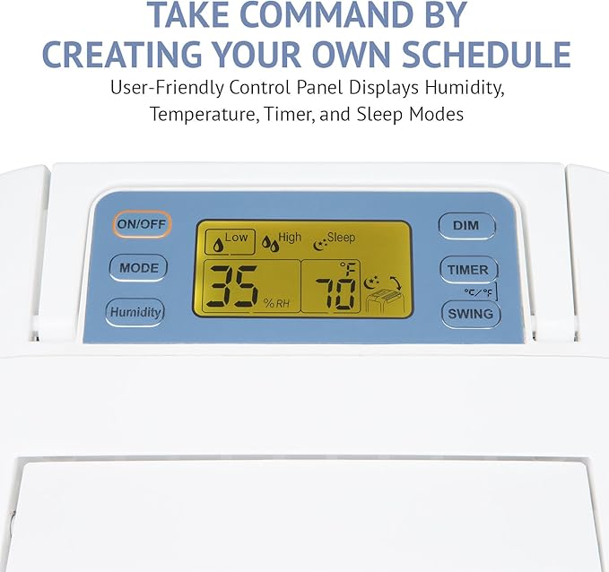 Ivation 13-Pint Small-Area Desiccant Dehumidifier Compact and Quiet - - Image 4