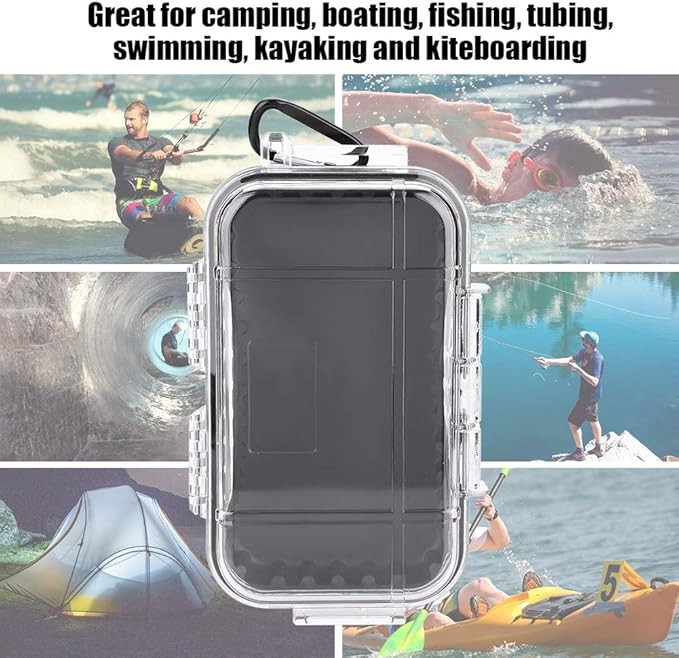Joyzan Waterproof Storage Case, Outdoor Survival Shockproof Box Airtight Carry - Image 3