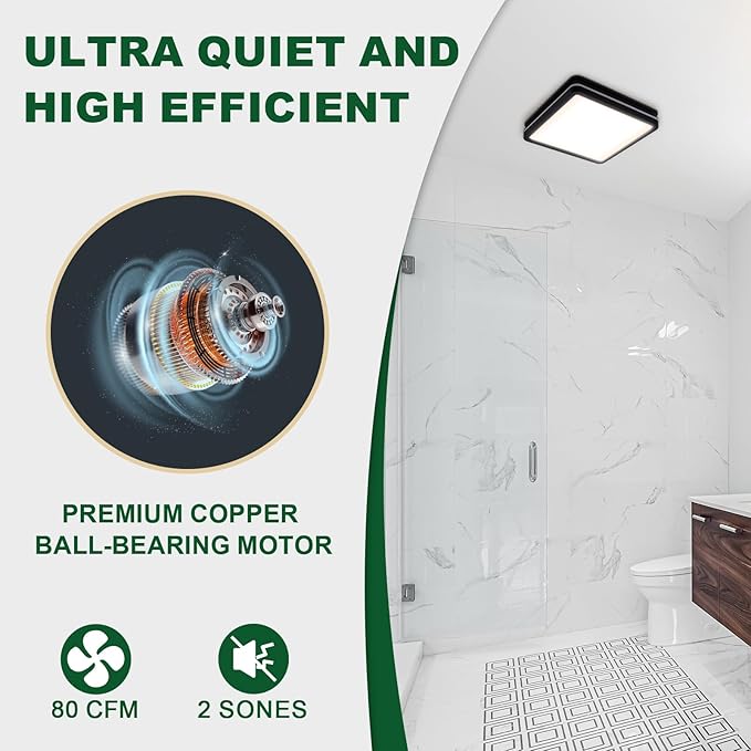 Akicon Bathroom Exhaust Fan - Image 2