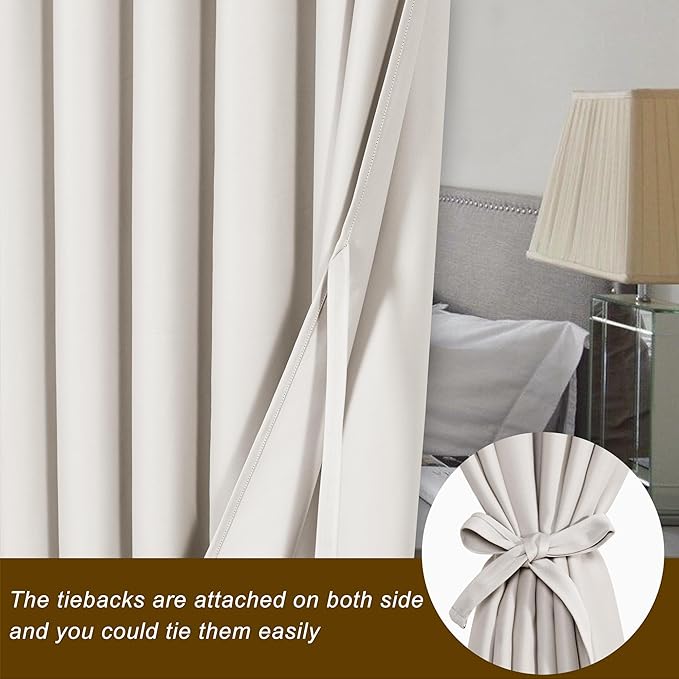 Hiasan Sliding Glass Door Blackout Curtains - Image 3