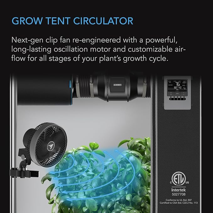 AC Infinity Advance Grow System 4x4, 4-Plant Kit, WiFi-Integrated Grow Tent Kit - Image 6