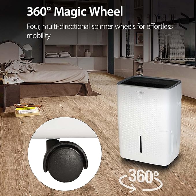 Soleus Air 35 Pint Dehumidifier, Energy Star Rated 2, 500 Sq Ft, - Image 10