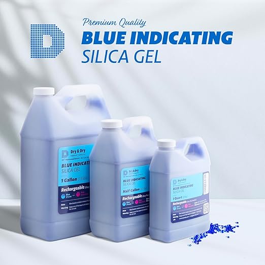 Dry & Dry Blue Indicating Silica Gel Beads Desiccants - Image 2