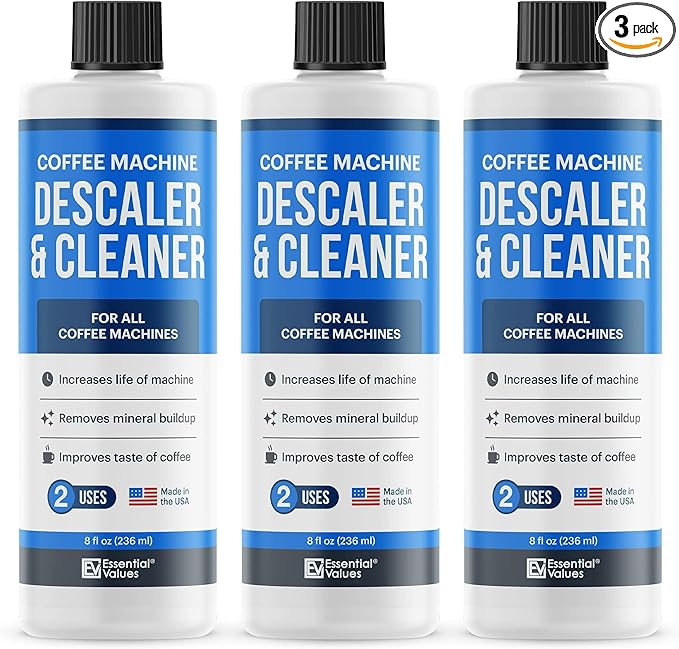Descaling Solution Coffee Machine Descaler Cleaner | Compatible by EssentialValues