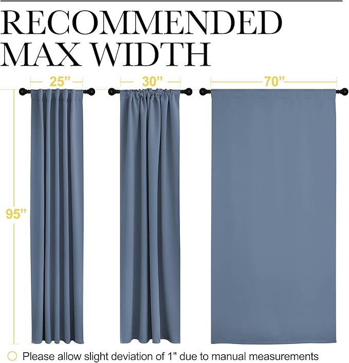NICETOWN Blackout Curtains and Draperies - Image 7