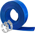 Eastrans 2" x 25 FT Pool Backwash Hose, Heavy Duty Flat Discharge Hose by EASTRANS