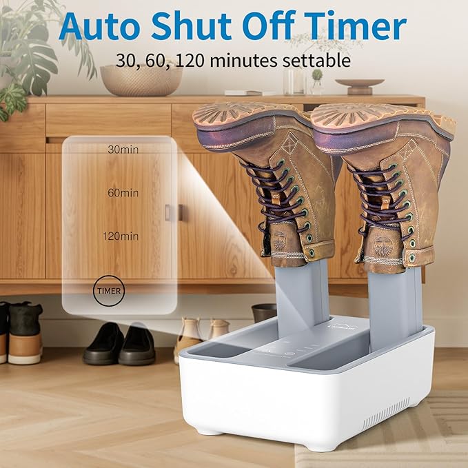 Boot Dryer Shoe Dryer for Work Boots Sneakers and Gloves, - Image 5