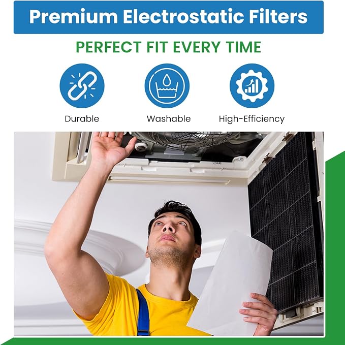 Filter Everything Electrostatic Washable Furnace Filter – 16-3/8 x 21-1/2 x 1 – - Image 3