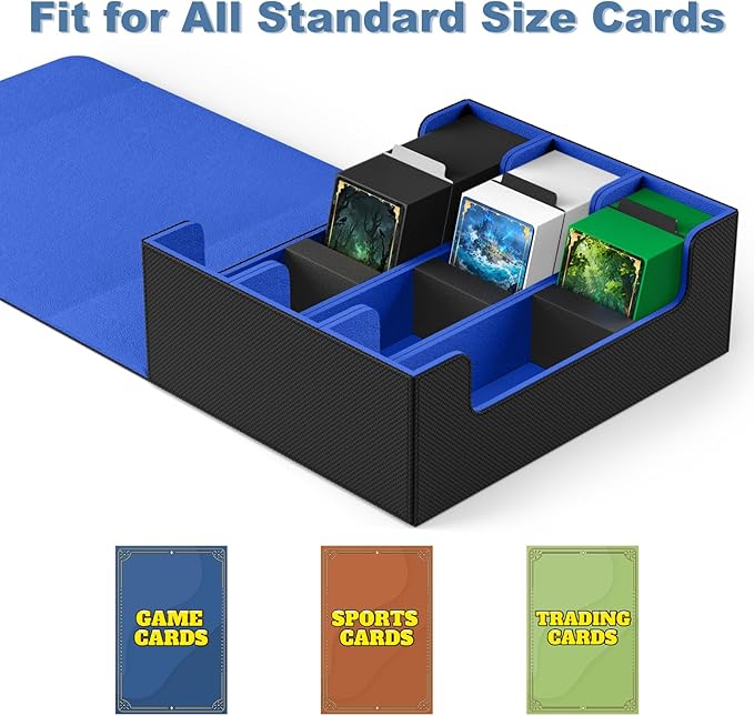 Mlikero Card Deck Case, 1800+ Trading Card Storage Box - Image 6