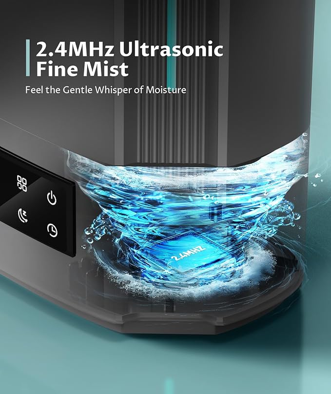BREEZOME 6L Humidifiers for Bedroom Large Room & Essential Oil Diffuser - Image 8