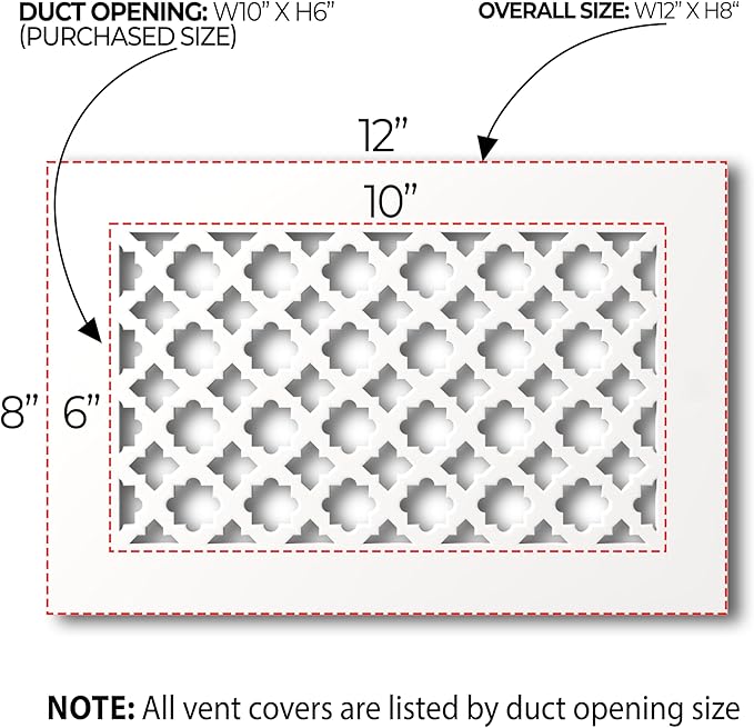 SABA Home Decor Air Vent Cover Grille - Image 2