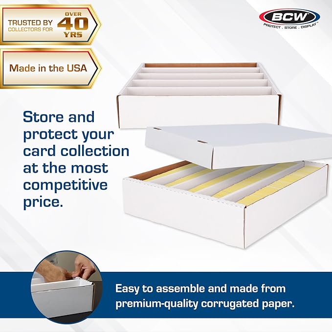 BCW Super Monster 5 Row Trading Card Storage Box - Image 2