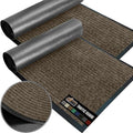 GORILLA GRIP Waterproof Traffic Guard Door Mat, 2 Pack Heavy Duty Entryway Mats by GorillaGrip