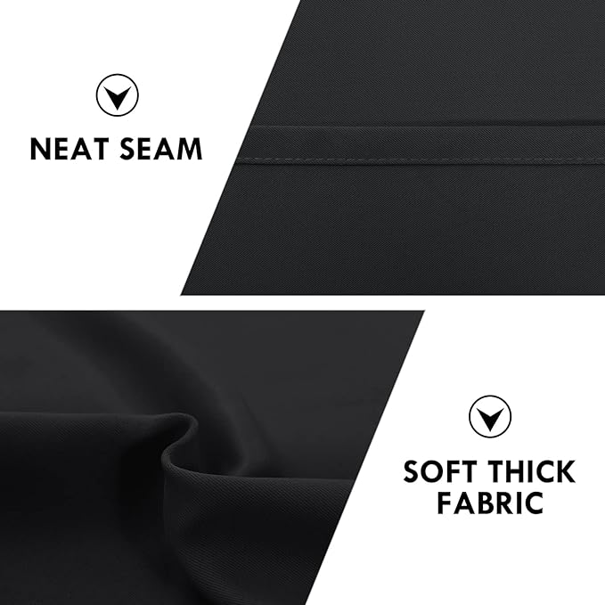 DWCN Blackout Curtains for Bedroom – Thermal Insulated Energy Saving Drapes for - Image 6