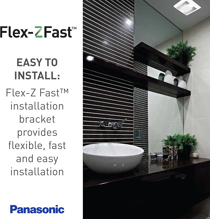 Panasonic WhisperSense Ceiling Mount Bathroom Exhaust Fan - Image 5