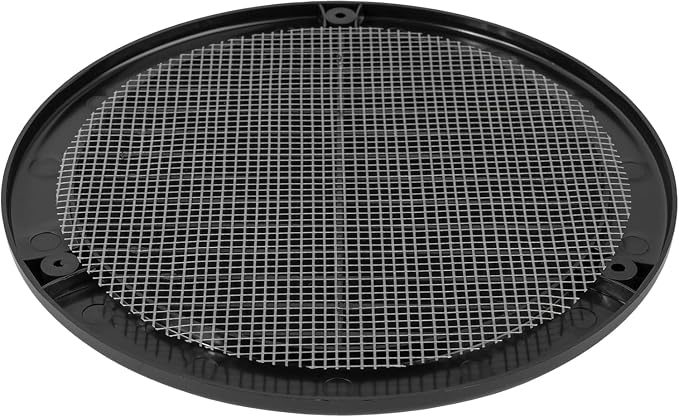 100-Pack 6" Round Air Vent Cover – Black Plastic Soffit Air Vent Deflector - Image 9