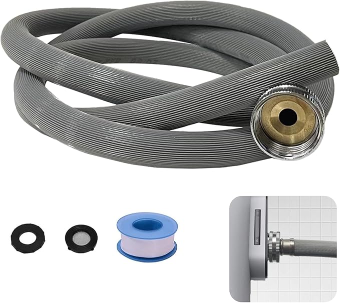 Dehumidifier Drain Hose 3/4 Inch FHT Connection, by Unknown