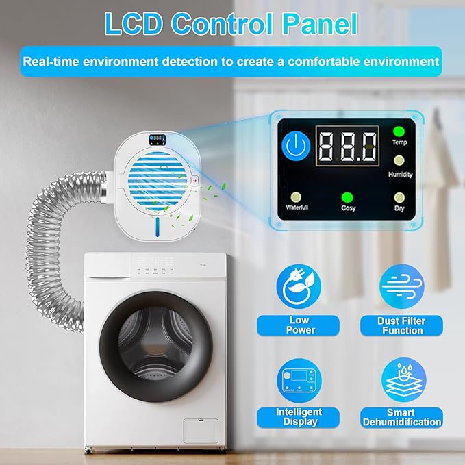 Upgrade 4-in-1 Indoor Dryer Vent Box - Image 5