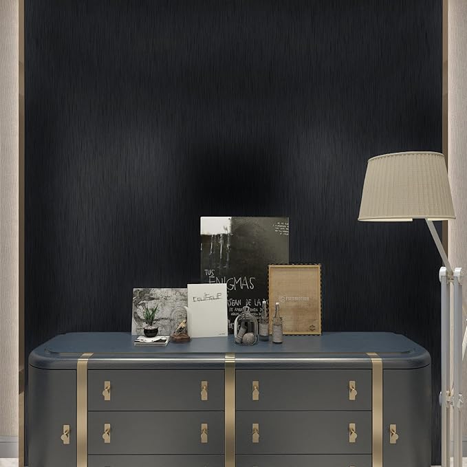 CRE8TIVE Brushed Black Stainless Steel Contact Paper - Image 6