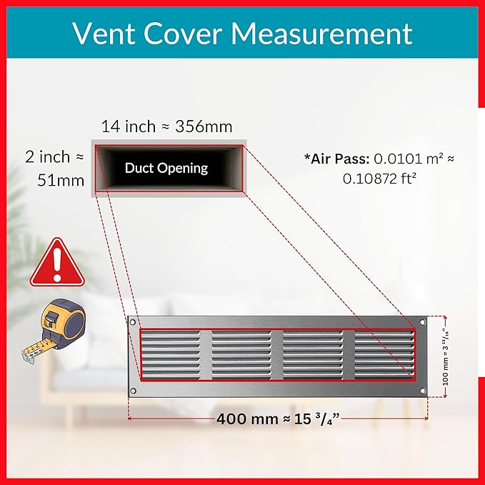 14x2 Vent Cover - Image 6