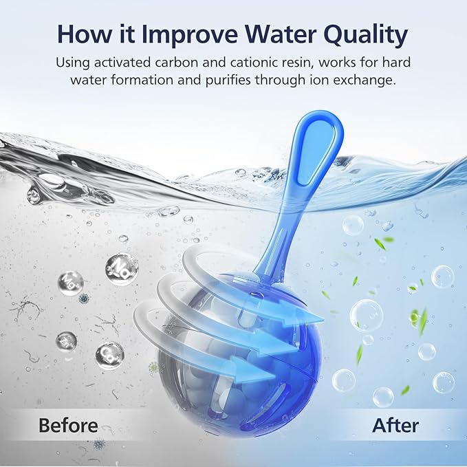 12 Pack Universal Humidifier Tank Cleaner Demineralization Cleaning Ball - Image 3
