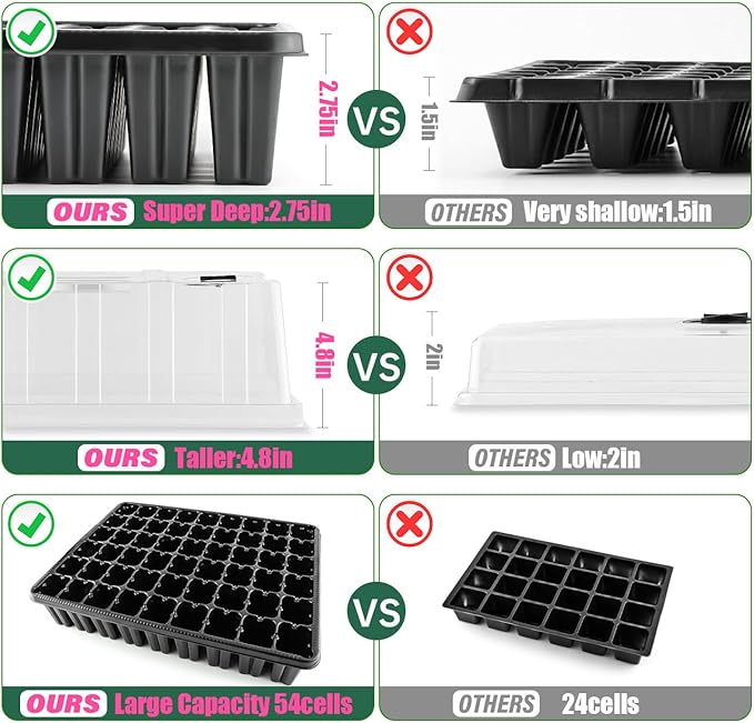 Heavy Duty Seed Starter Trays - Image 5