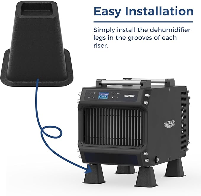 ALORAIR Dehumidifier Riser Kit 4-Pack, 6 Inch Heavy-Duty Universal Crawl Space - Image 2