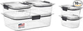 Rubbermaid Brilliance Food Storage Containers, Leak-Proof by Rubbermaid