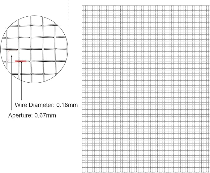 The Wire net Stainless Steel Woven Wire Mesh 304 Stainless Steel Woven Wire 30 - Image 3