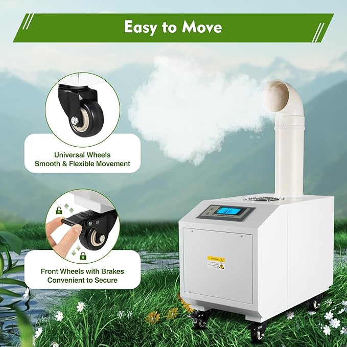 Commercial Industrial Agricultural Ultrasonic Humidifier 300W Fog Cool Maker - Image 6