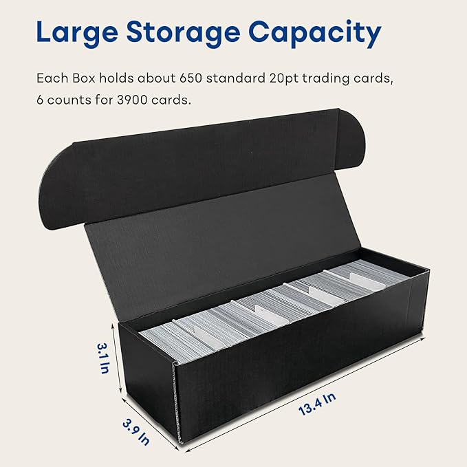 Trading Card Storage Box, Cardboard Card Boxes - Image 2