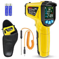 MESTEK Infrared Thermometer Gun -58°F to 1472°F, Digital Temperature Gun/K-Type by MESTEK