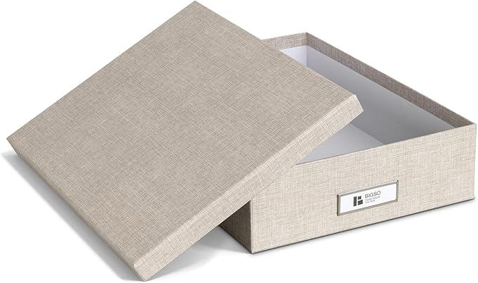 Bigso Oskar Fiberboard Label Frame Document Letter Box - Image 3