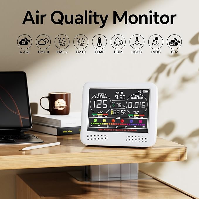16-in-1 Air Quality Monitor Indoor - Image 2